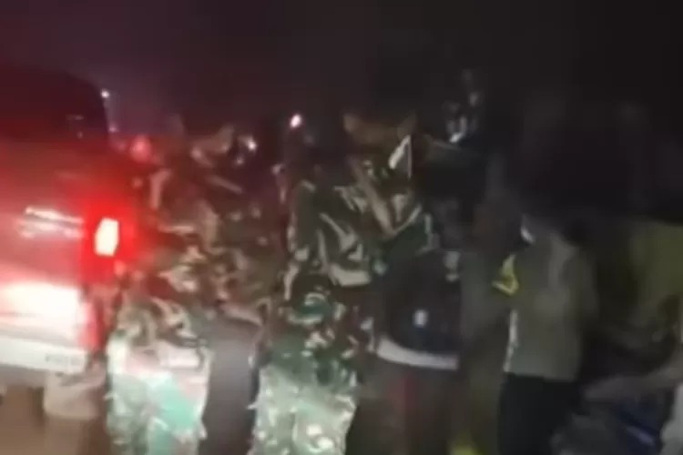 Kericuhan yang terjadi di Aceh. (Instagram @infokomando.official)